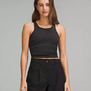 Ebb to Street Cropped Crop Racerback Tank Top